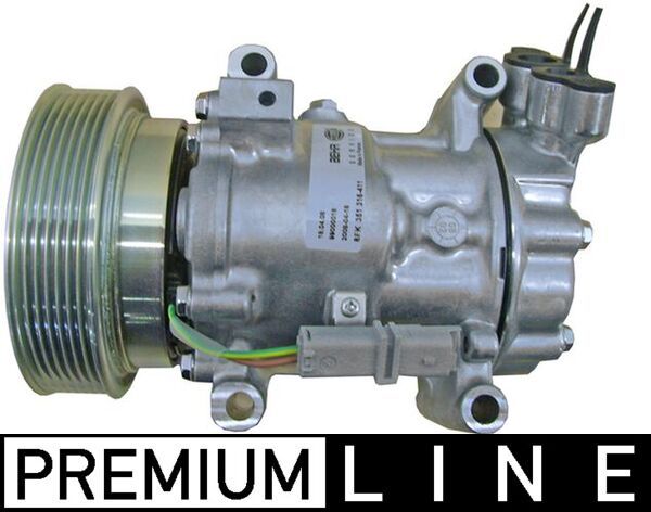 Compressor, air conditioning Renault Clio