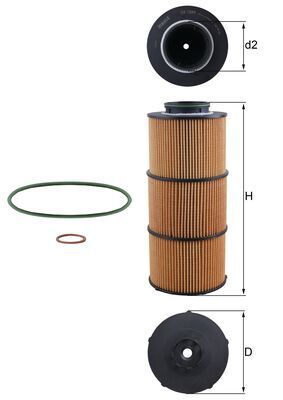 Oil Filter MERCEDES-BENZ
