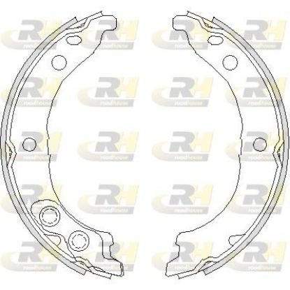 Brake Shoe, parking brake PSA - 4241.L1