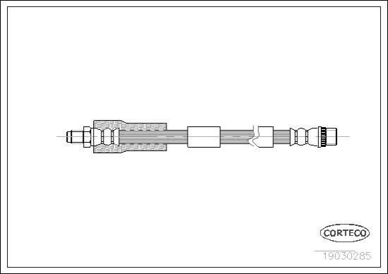 Brake Hose PSA 4806A0 - C4, 307 ..