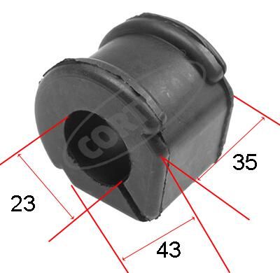 Mounting, stabiliser Anti-roll Bar Bush Kit
