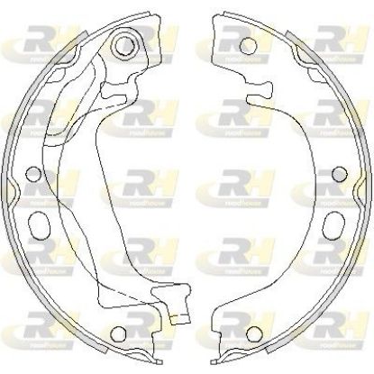 Brake Shoe, parking brake TOYOTA - 04495-02070