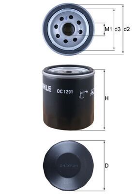 Oil Filter VAG - 03L 115 561A