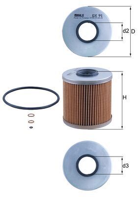 Oil Filter BMW - 11 42 1 709 514 Oil Filter BMW - 11 42 1 709 514