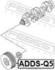 Belt Pulley, crankshaft VAG 06H105243G