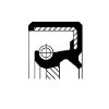 Shaft Seal, crankshaft Nissan 12279ED000