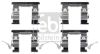 Accessory Kit, disc brake pad Not assigned