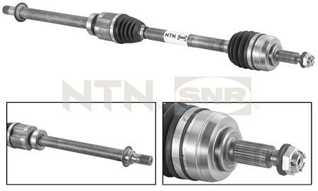 Drive Shaft RENAULT 391001137R