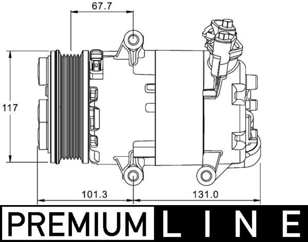 Compressor, air conditioning FORD GALAXY III / S-MAX Compressor, air conditioning FORD GALAXY III / S-MAX