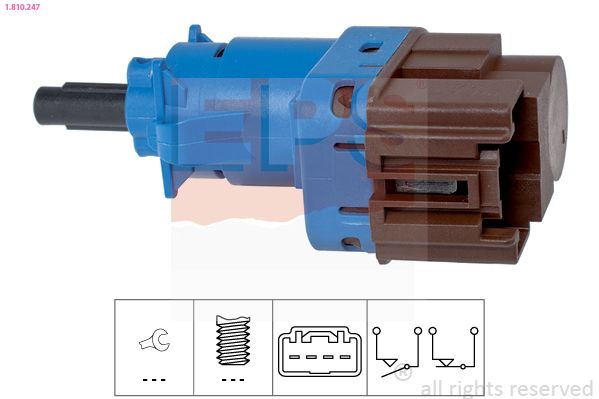 Stop Light Switch CHEROKEE (KL), COMBO Tour (X12)