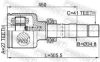 Joint Kit, drive shaft ALFA ROMEO 1349786080, CITROEN 3273.PJ, FIAT 13497
