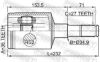 Joint Kit, drive shaft ALFA ROMEO K05189279AA, CHRYSLER 05189279AA, FIAT