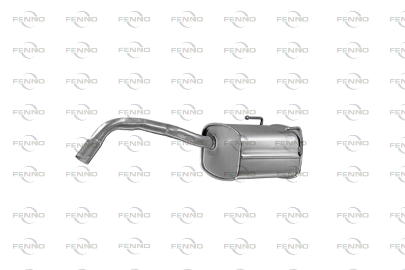 Rear Muffler FIAT PANDA (169), 500