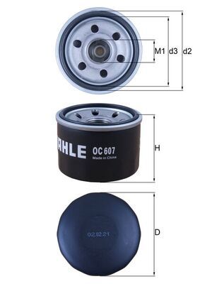 Oil Filter SMART - 132 180 01 10 Oil Filter SMART - 132 180 01 10