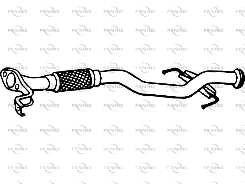 Exhaust Pipe HYUNDAI GETZ (TB)