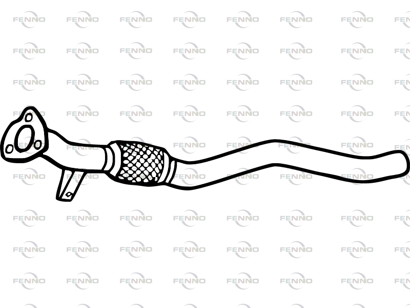 Exhaust Pipe VAG - 8E0 253 301AF