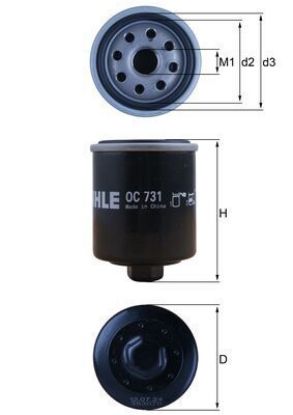 Oil Filter MC - APRILIA, PIAGGIO