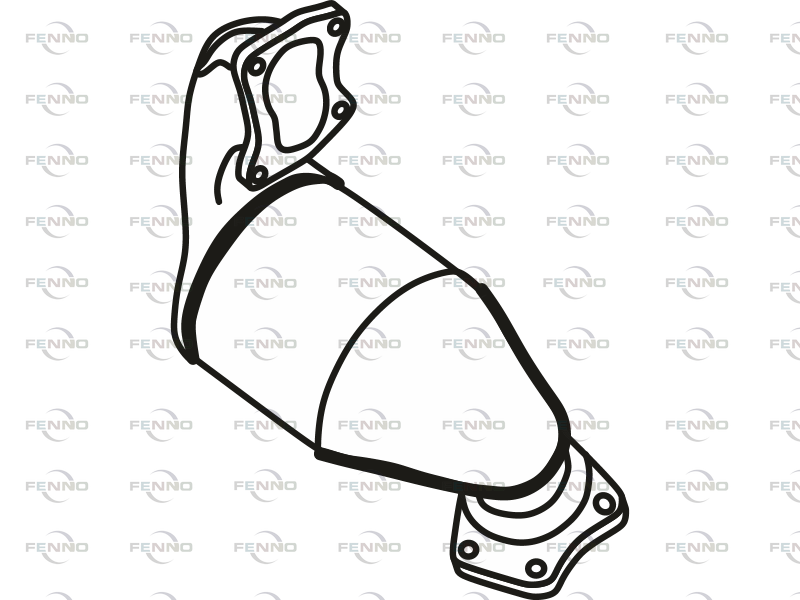 Catalytic Converter QASHQAI / QASHQAI +2 I (J10, NJ10) Catalytic Converter QASHQAI / QASHQAI +2 I (J10, NJ10)