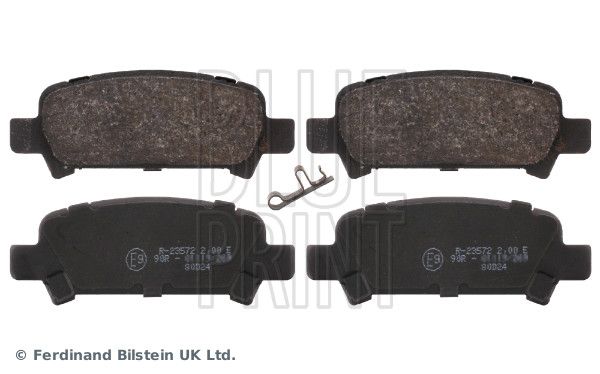 Brake Pad Set, disc brake SUBARU 26696AE000