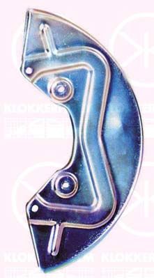 Splash Panel, brake disc GOLF III (1H1), POLO CLASSIC (6V2)
