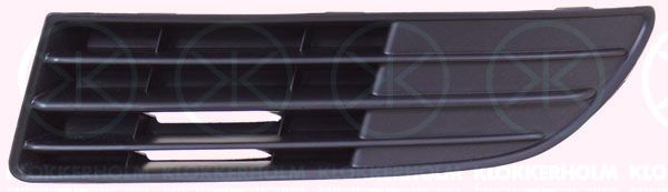 Ventilation Grille, bumper VAG - 6Q0 853 666E 9B9