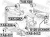 Mounting, control/trailing arm TOYOTA 48710-0C010