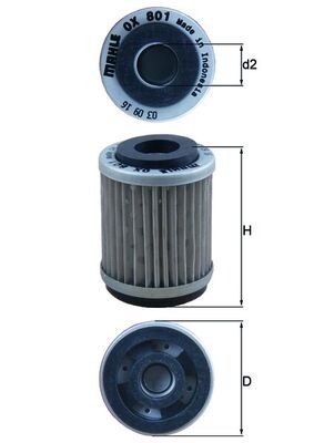 Oil Filter MC - YAMAHA