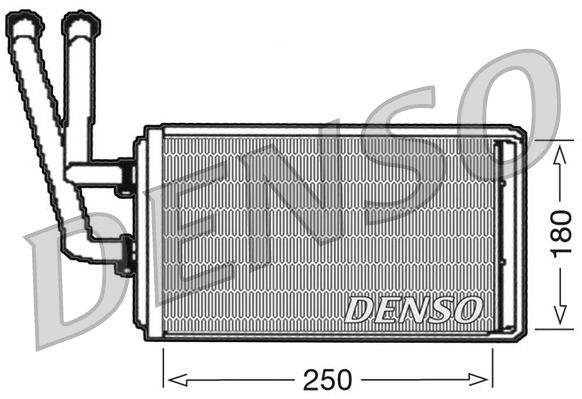 Heat Exchanger, interior heating FIAT Ulysse