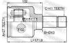 Joint Kit, drive shaft ALFA ROMEO 1349789080, CITROEN 3272.PA, FIAT 13497