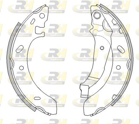Brake Shoe SEBRING (JS) (01/07-12/10)