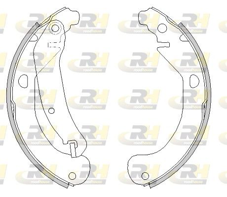 Brake Shoe CHEVROLET HHR (1A) (01/06-12/18) 19256491