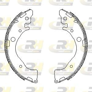 Brake Shoe HONDA JAZZ III 08-