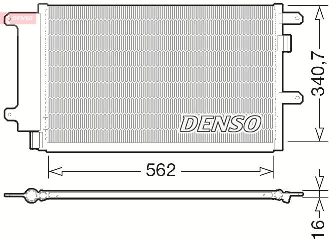 Condenser, air conditioning IVECO Daily S 2000 Condenser, air conditioning IVECO Daily S 2000