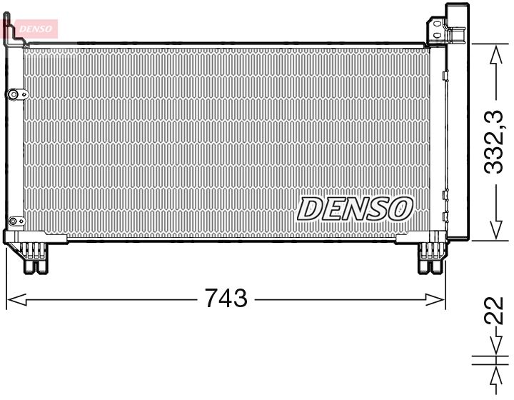 Condenser, air conditioning LEXUS 8846048220 Condenser, air conditioning LEXUS 8846048220