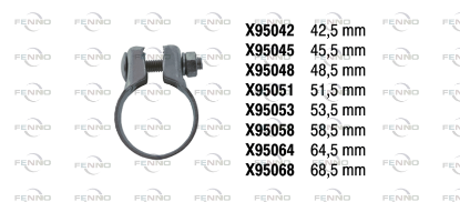 Clamping Piece, exhaust system Pikkus: 70 mm, Toru-Ø: 45 mm Clamping Piece, exhaust system Pikkus: 70 mm, Toru-Ø: 45 mm
