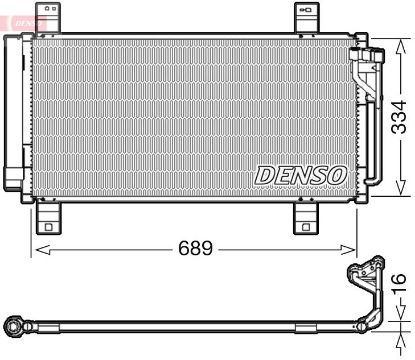 Condenser, air conditioning MAZDA 6 Hatchback (GH) Condenser, air conditioning MAZDA 6 Hatchback (GH)