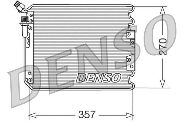 Condenser, air conditioning Porsche 911 Condenser, air conditioning Porsche 911