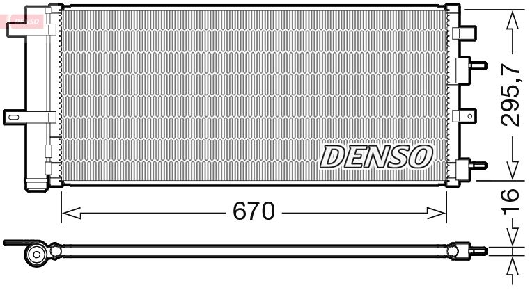 Condenser, air conditioning FORD 5202208 / 5302598 / 1930646 / 1886561 Condenser, air conditioning FORD 5202208 / 5302598 / 1930646 / 1886561