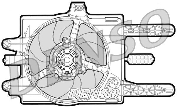 Fan, engine cooling FIAT Punto 55/60 LANCIA Ypsi
