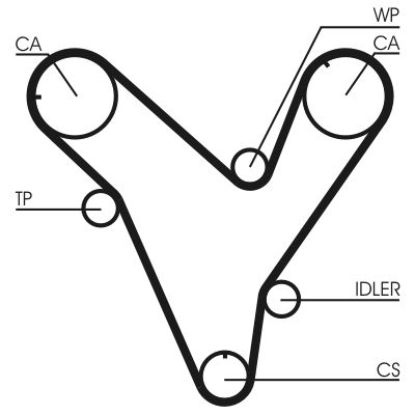 Timing Belt Mazda