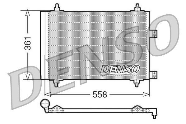 Condenser, air conditioning Peugeot 307 Condenser, air conditioning Peugeot 307