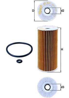 Oil Filter MERCEDES-BENZ - 668 184 00 25 Oil Filter MERCEDES-BENZ - 668 184 00 25