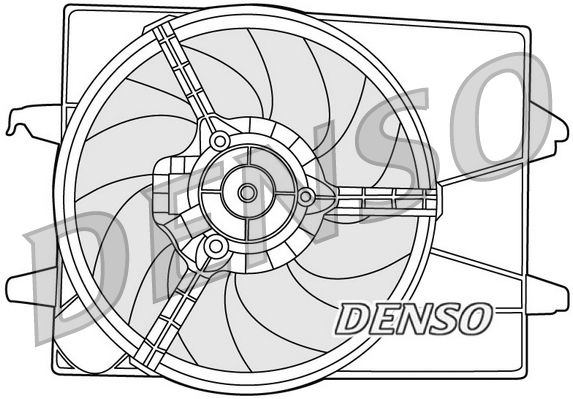 Fan, engine cooling FORD Fiesta V 1.4 TD Ci / Fu Fan, engine cooling FORD Fiesta V 1.4 TD Ci / Fu