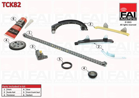 Timing Chain Kit TOYOTA - 13506-23020 Timing Chain Kit TOYOTA - 13506-23020