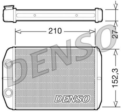 Heat Exchanger, interior heating FIAT Bravo 2007, LANCIA Delt Heat Exchanger, interior heating FIAT Bravo 2007, LANCIA Delt