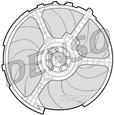Fan, engine cooling FIAT Stilo 1.9 JTD 80 CV Fan, engine cooling FIAT Stilo 1.9 JTD 80 CV