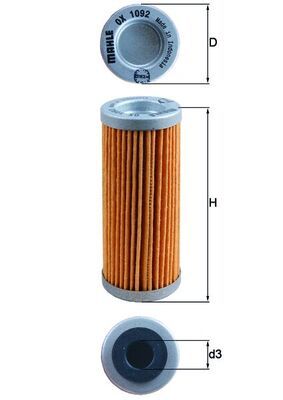 Oil Filter MC - HUSQVARNA, KTM