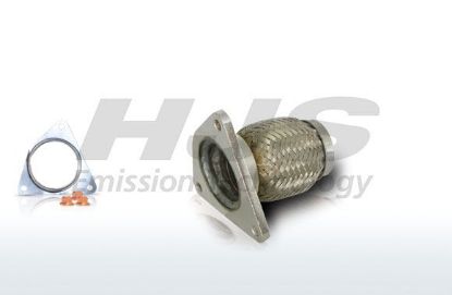 Flex Hose, exhaust system 51x102mm Flantsiga Flex Hose, exhaust system 51x102mm Flantsiga
