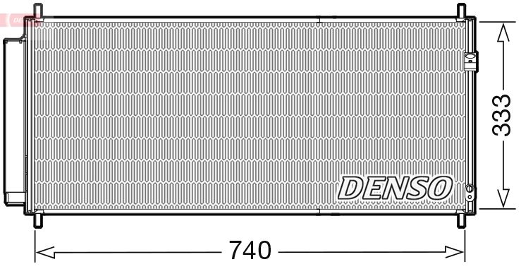 Condenser, air conditioning HONDA 80110TF0003 / 80100SZTG01 / 80110SYY003 / 80 Condenser, air conditioning HONDA 80110TF0003 / 80100SZTG01 / 80110SYY003 / 80