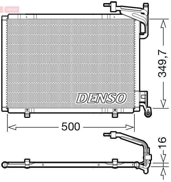 Condenser, air conditioning FORD 1837726 / 1860214 Condenser, air conditioning FORD 1837726 / 1860214